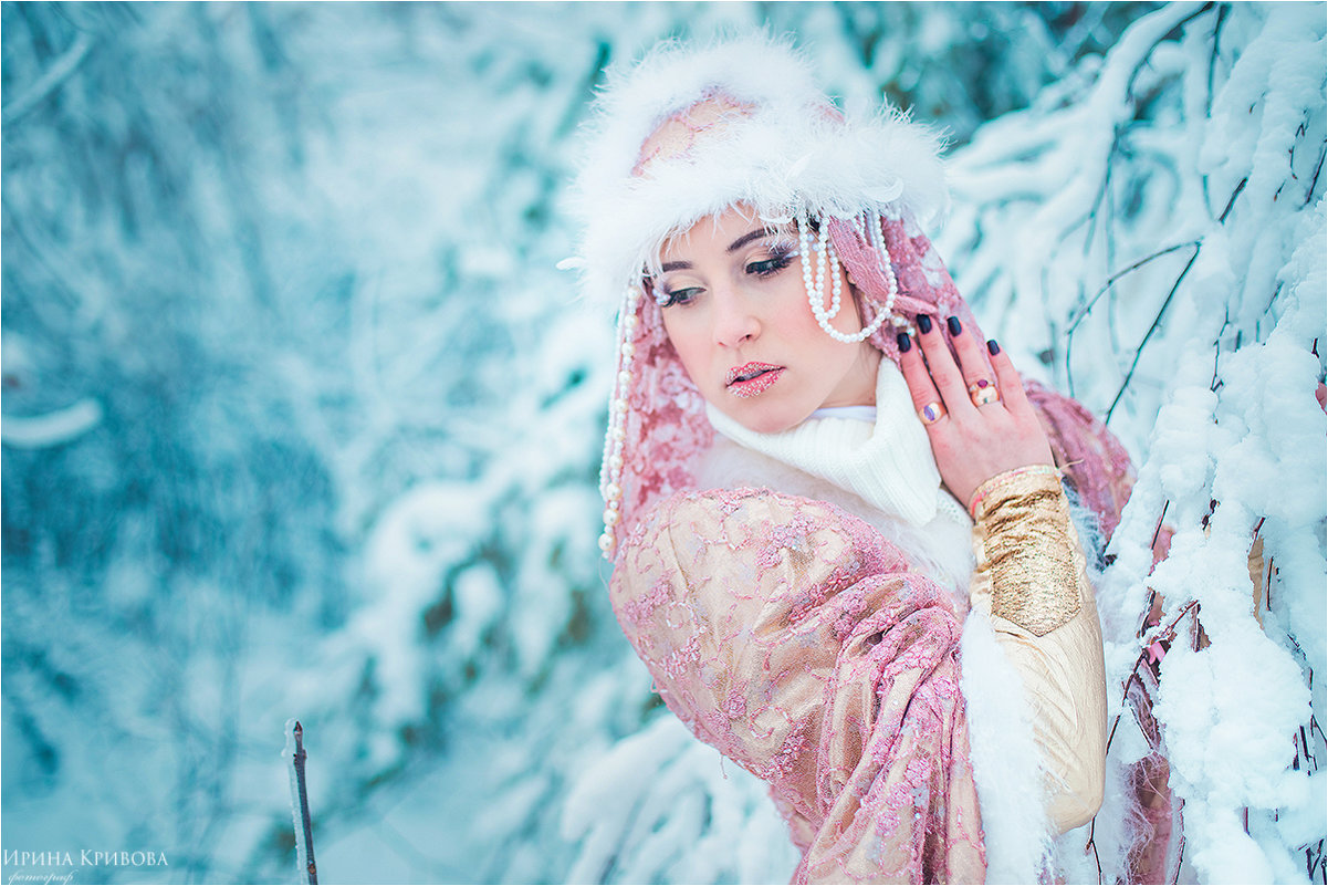 Девушка зима - Ирина Кривова