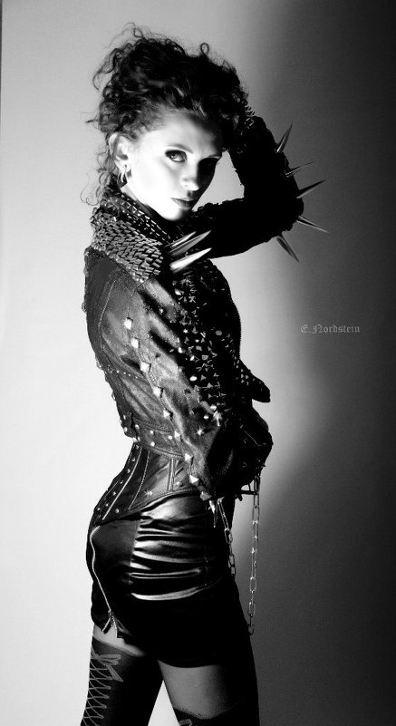 leather and studs - Alina Sergeevna