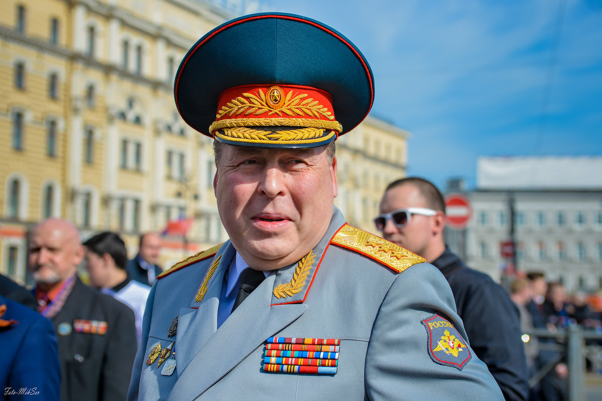 Генерал-полковник А. А. Сидоров, командующий Западным военным округом - Сергей Михайлов