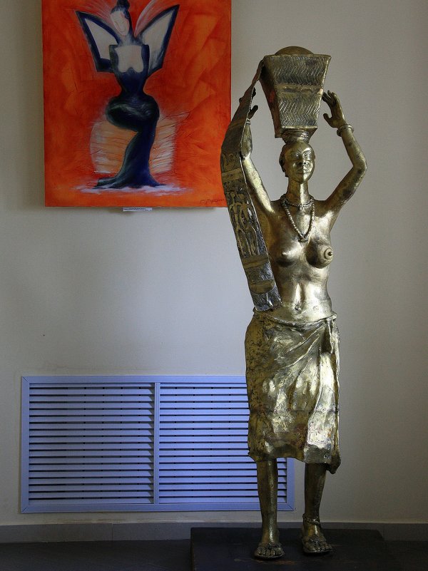 Скульптура  женщины. - Валерия  Полещикова 