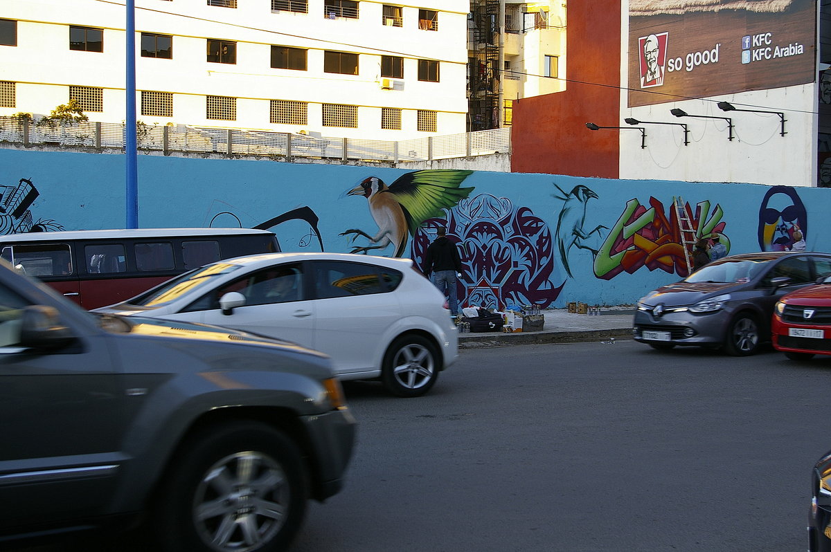 Стрит-арт в Касабланке 1 - Светлана marokkanka