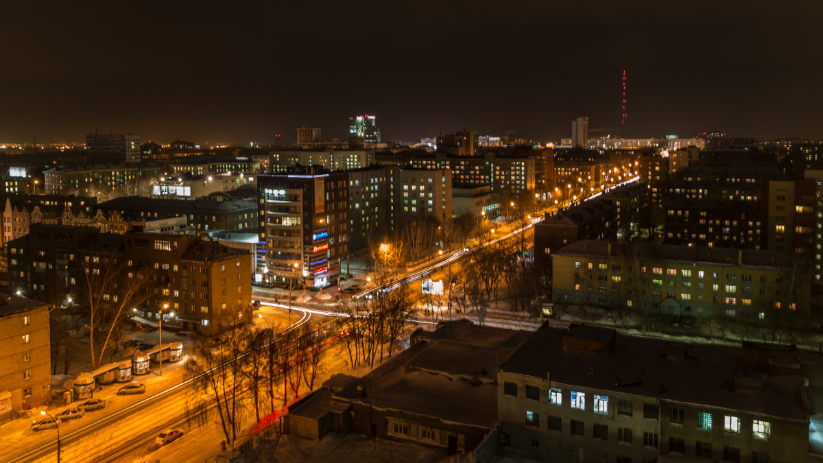 February evening in the city - Дмитрий Карышев