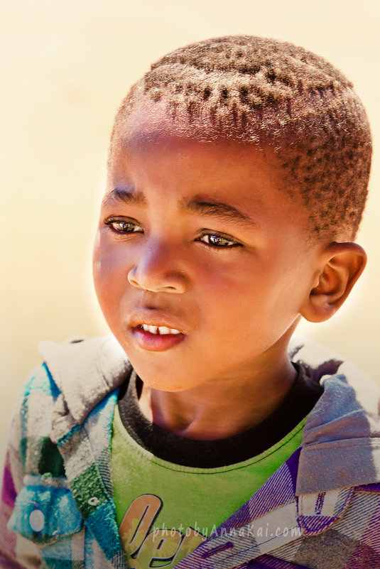 Малыш со стильной прической из Свазиленда - Анна Кай