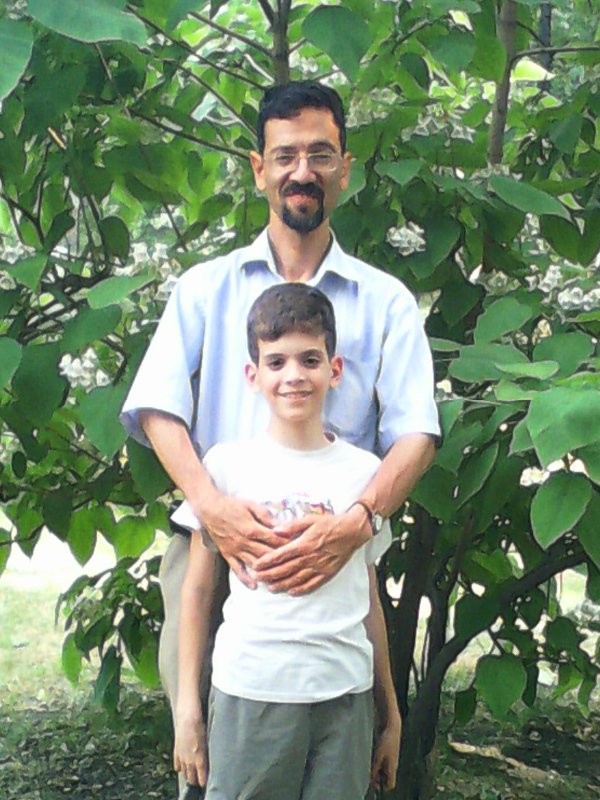 Фото Льва Чернявского с его сыном - Юрий А. Денисов