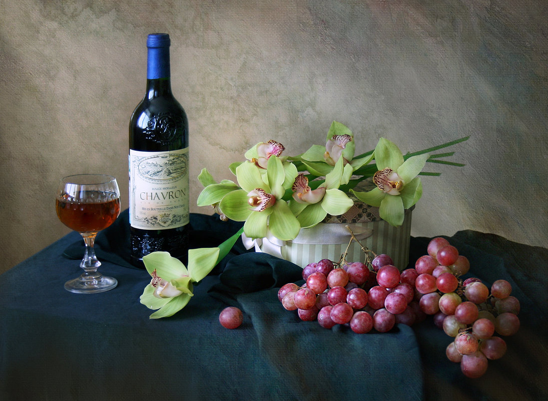 Композиция с виноградом - lady-viola2014 -