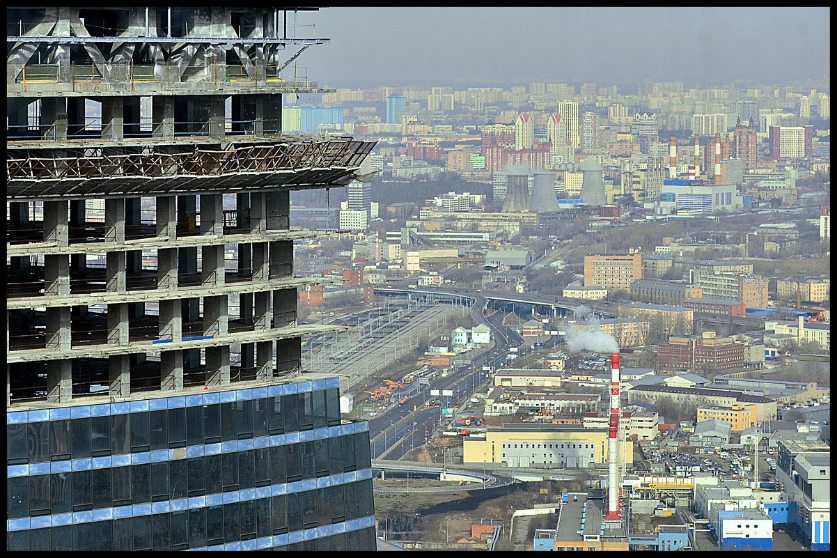 Стройка Москва Сити - Андрей Минаев