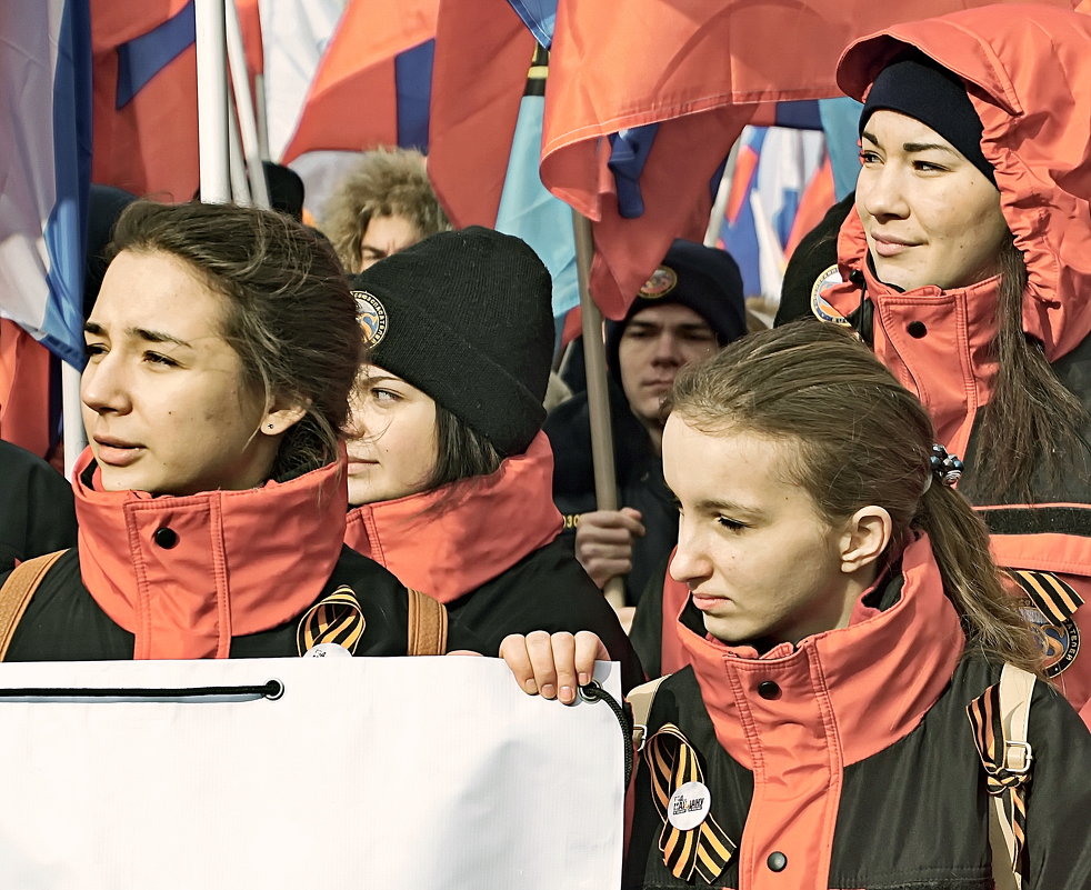 Митинг "Антимайдан" в Москве 21 февраля 2015г - Евгений Жиляев