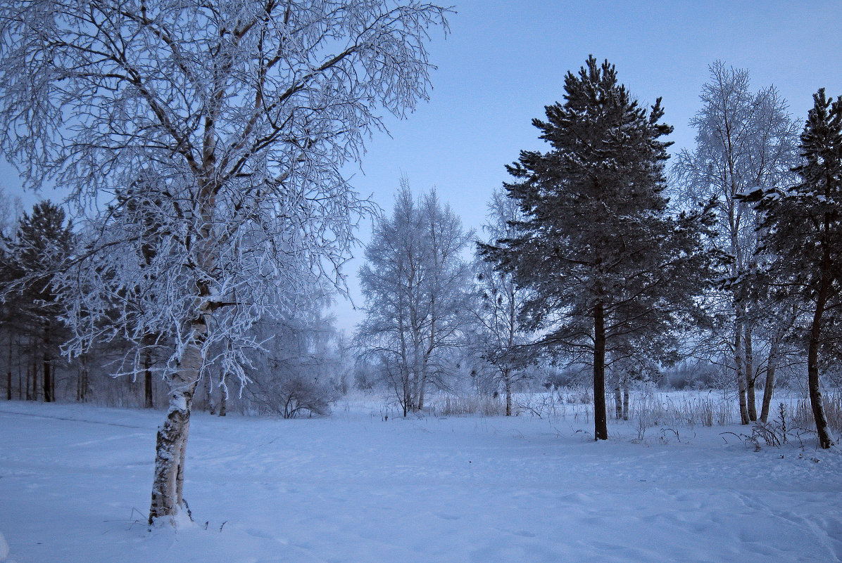 Северодвинск. Недавно была зима. Закатное марево - Владимир Шибинский