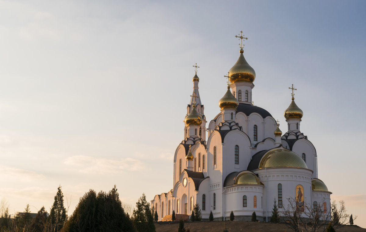 Строящаяся церковь - Максим Никитин