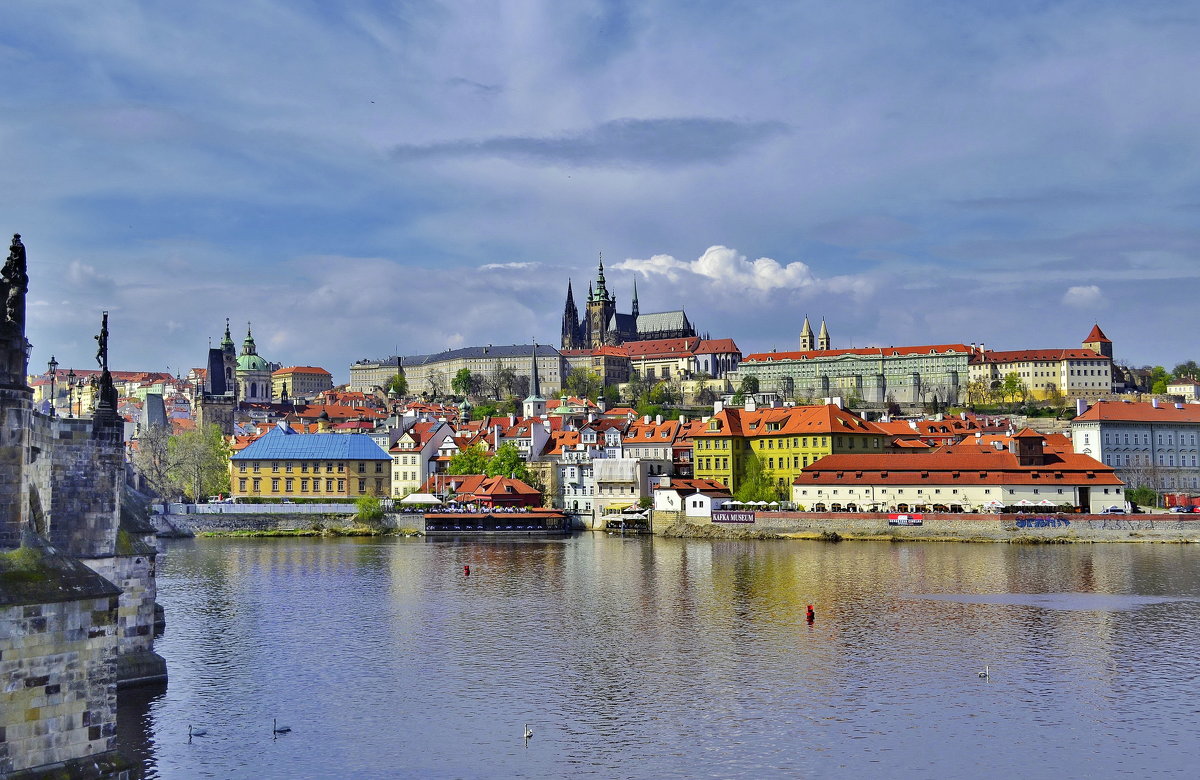 Прага, вид на Влтаву - Olena 