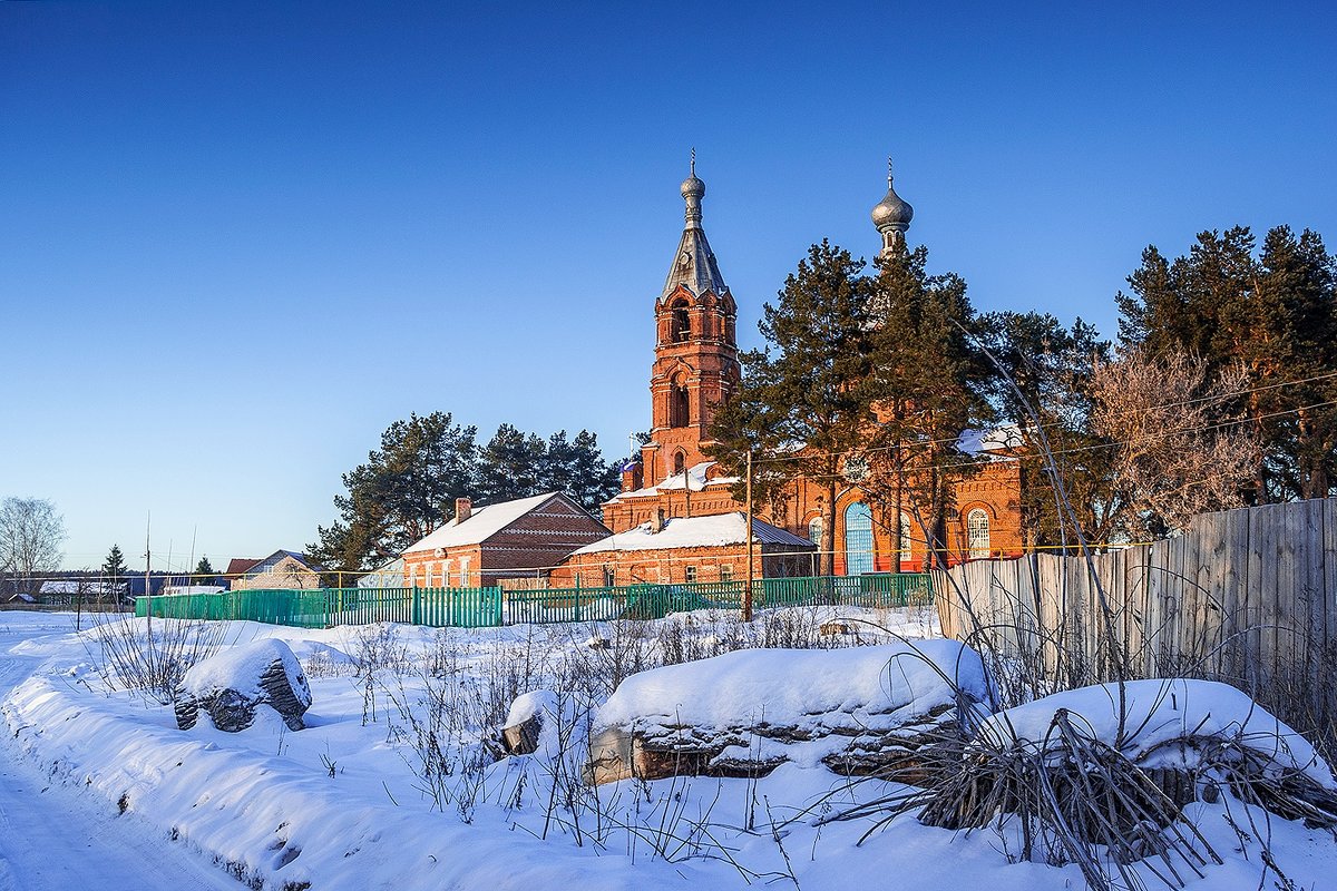 Зима в разгаре.Село Н-Спасское.Тамбовщина - Александр Тулупов