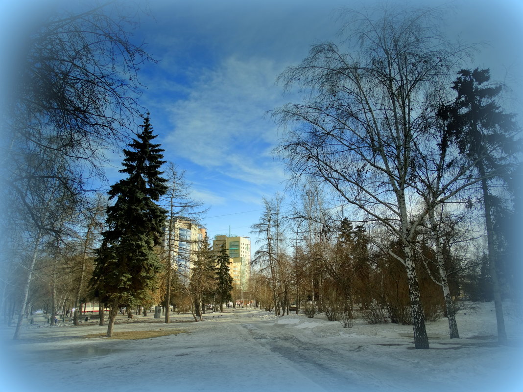 Городской пейзаж - Натали Акшинцева