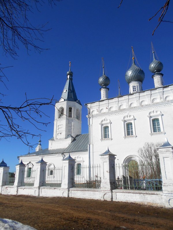 храм в с.Годеново Ярославской обл. - Татьяна Ситникова 