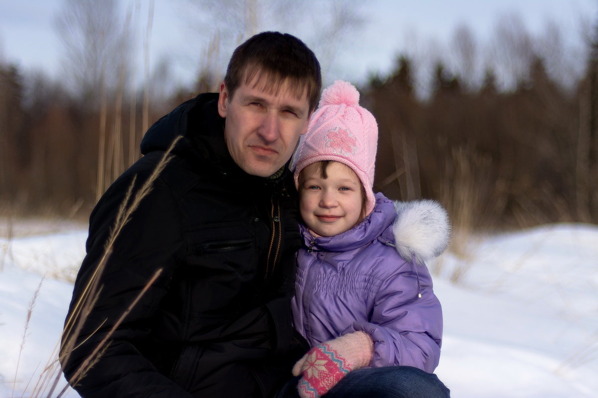 Папа и дочка - Алексей -