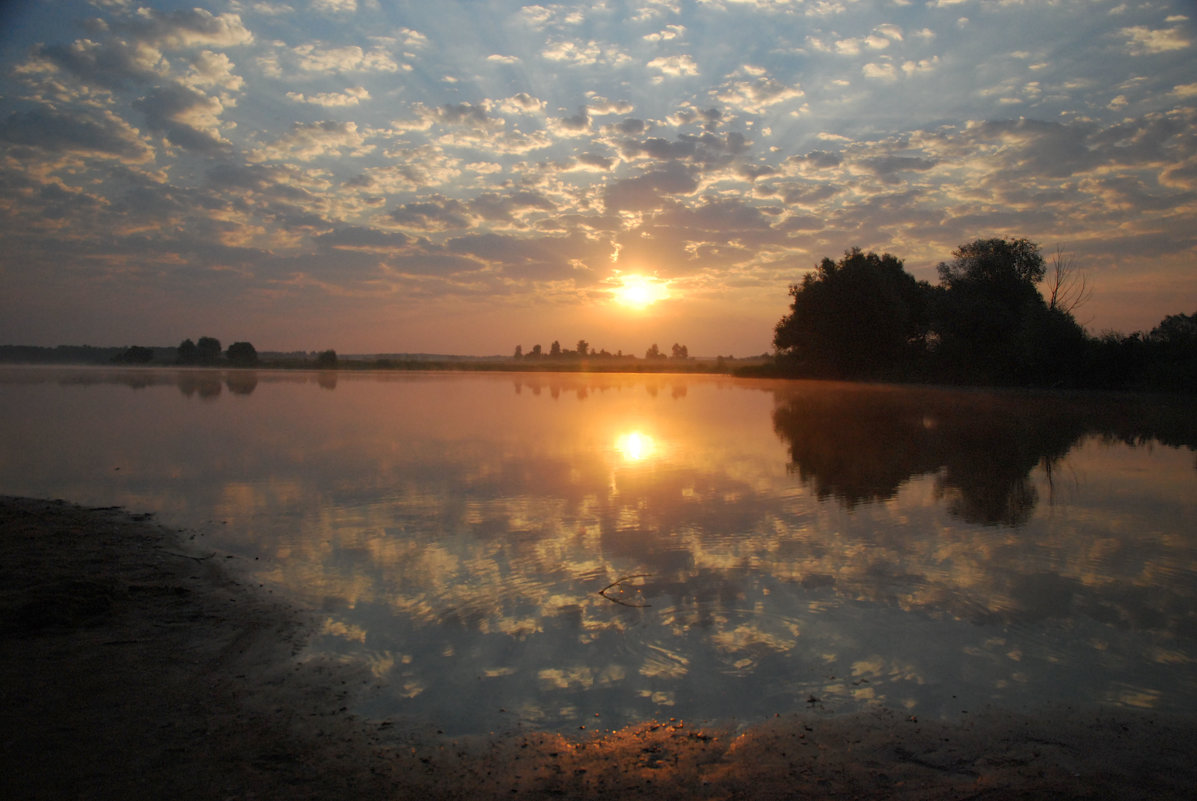 Восход на озере - sergej-smv 