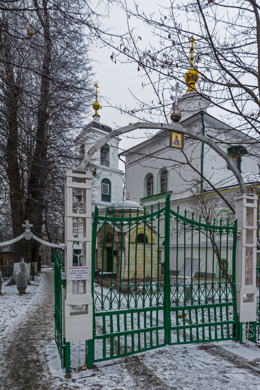 Церковь под Новогорском - Юрий Митенёв