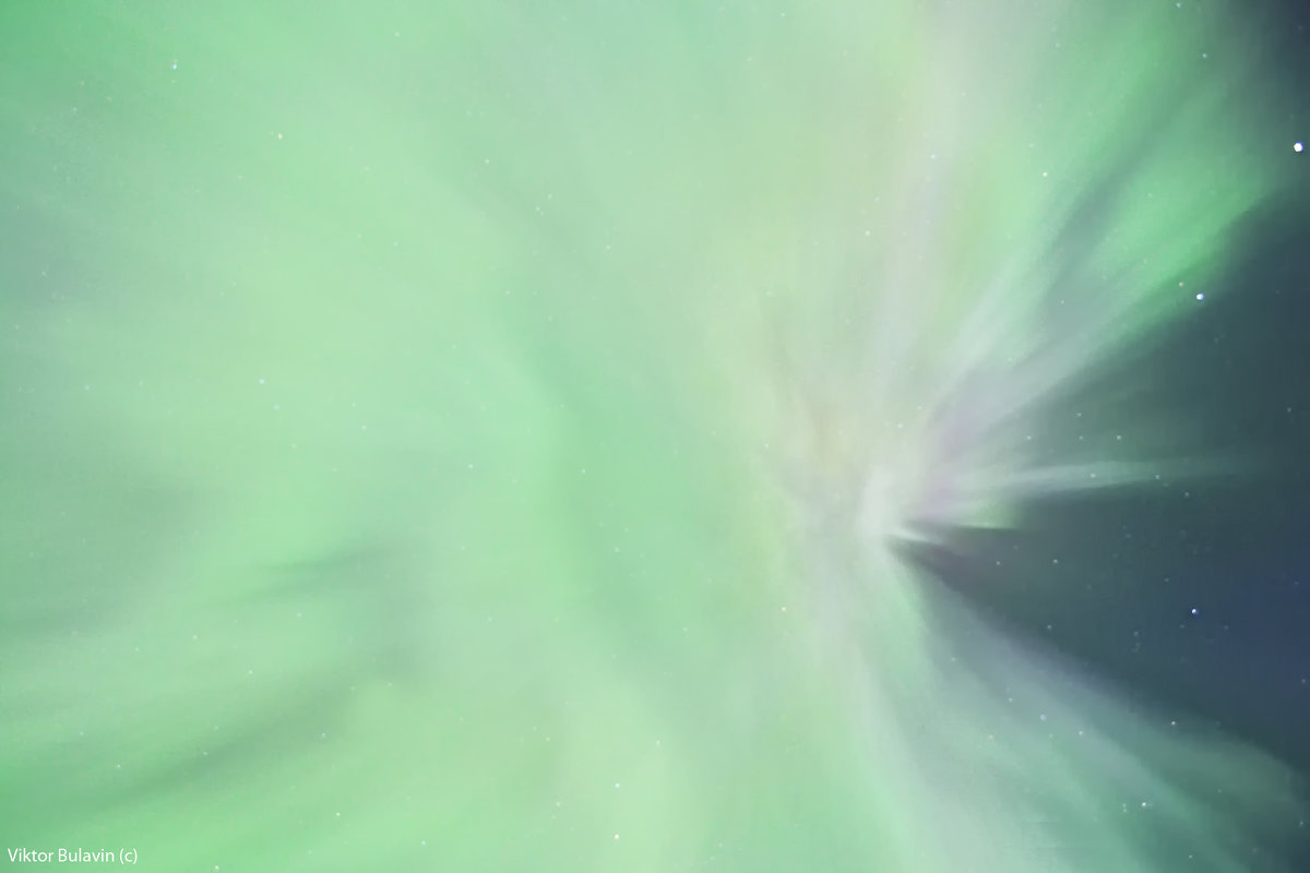 Волшебное полярное сияние 17 марта 2015 года - Булавин В.