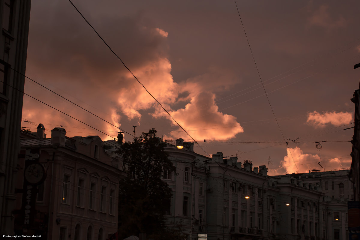 Вечернее небо - Андрей Баськов
