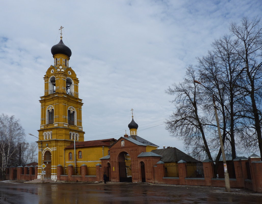 Церковь Николая Чудотворца на Селивановой горе. - Galina Leskova