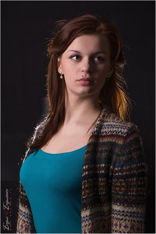 Портрет девушки - Борис Борисенко