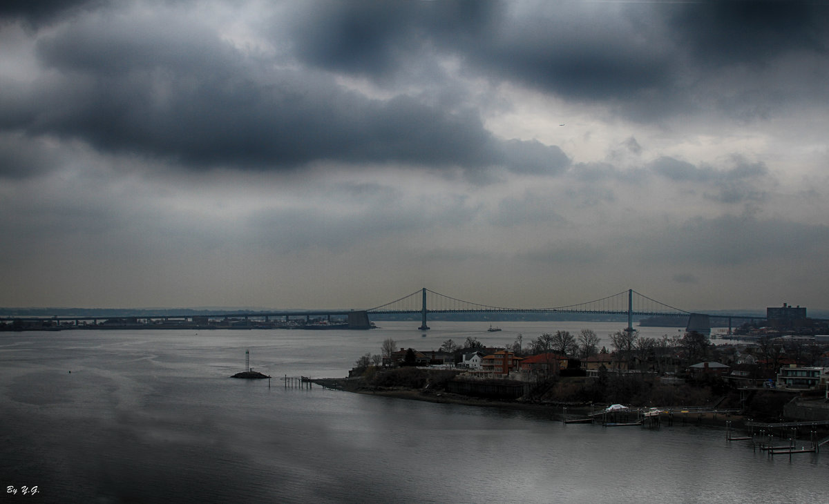Мосты Нью Йорка в непогоду - Яков Геллер