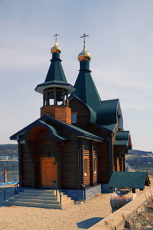 Деревенская церквушка - Жанетта Буланкина