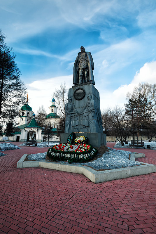 Памятник А.В. Колчаку - Игорь Грошев