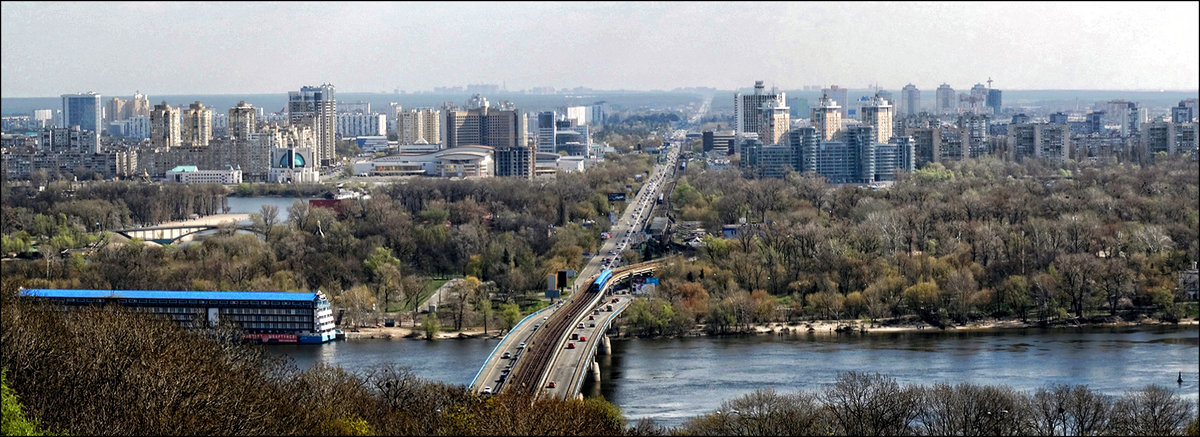 Киев. Мост "Метро" - Владимир Бровко