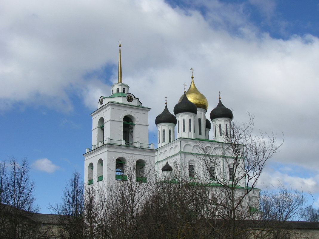 Троицкий собор Псковского кремля. - Татьяна Ким 