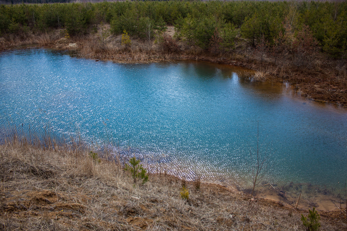 Озеро в Лопатинском руднике - Артём Тараненко