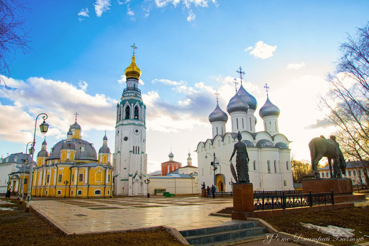 Вологда.Соборная горка. :: Дмитрий Бачтуб – Социальная сеть ФотоКто