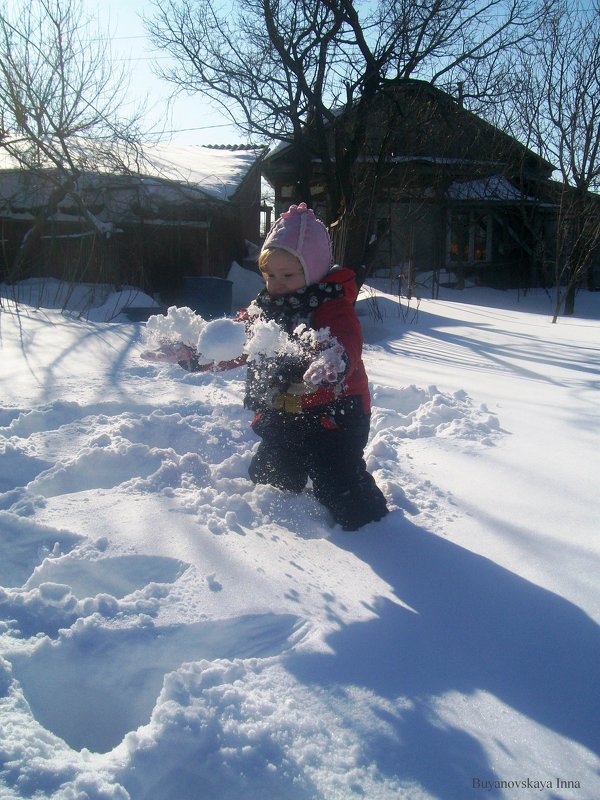 Игра со снегом - Инна Буян