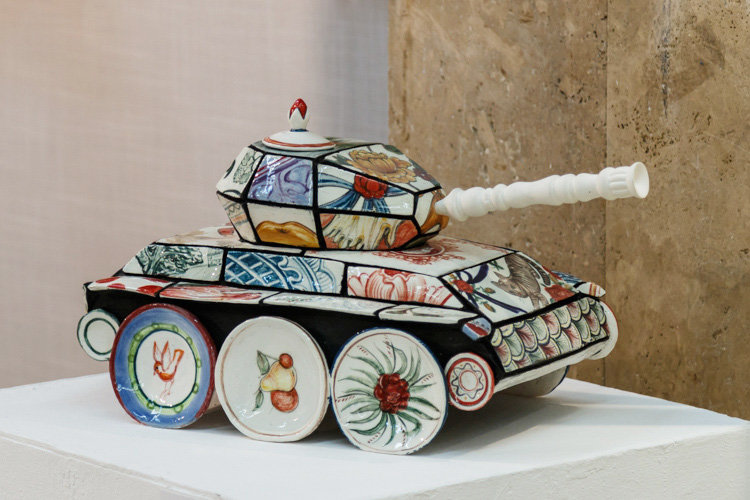 Самый мирный в мире танк - на выставке Победа в ЦДХ - Николай Ефремов