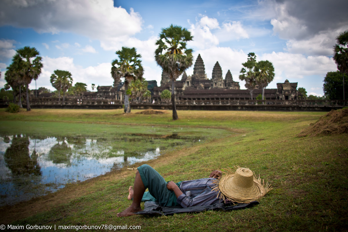 отдых, Камбоджа, 2015 - Максим Горбунов