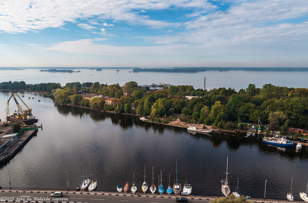 Вид на Финский залив с башни замка - Надежда Лаптева