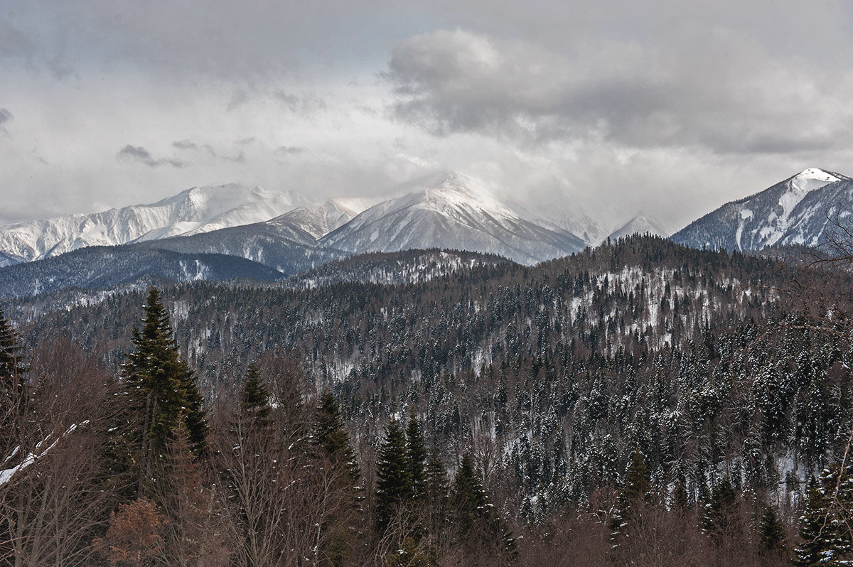 Зима в горах - Аnatoly Gaponenko