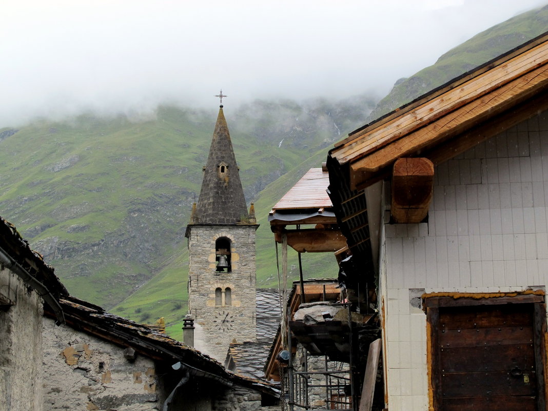 Французские Альпы, деревушка Bonneval-sur-Arc - Виктор Качалов