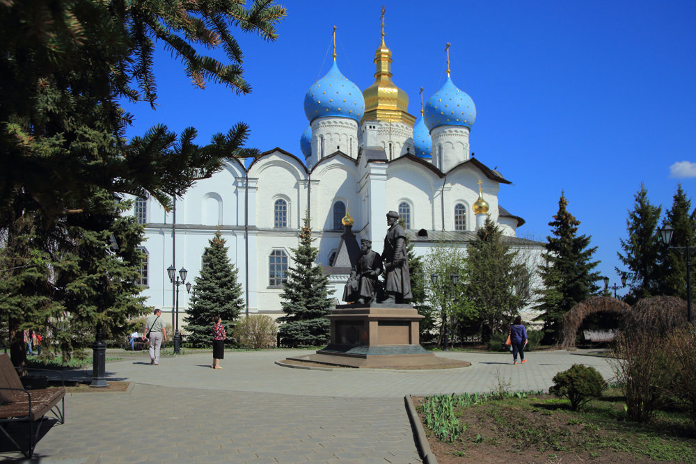 Православный храм на территории Казанского Кремля. - Лидия кутузова
