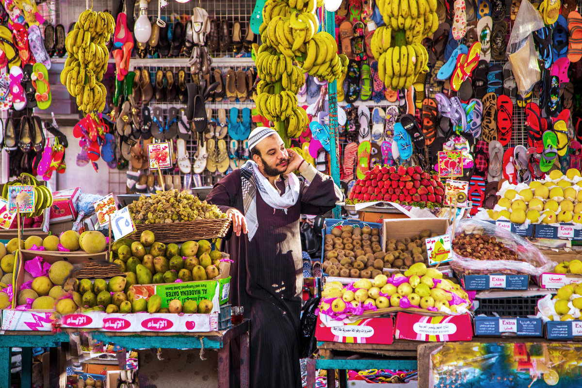 овощной рынок,египет - Elen Marlen