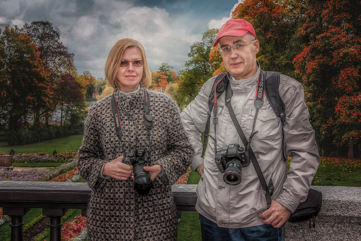 Я с петербургским фотографом Наталией Крыжановской - Ярослав Трубников 