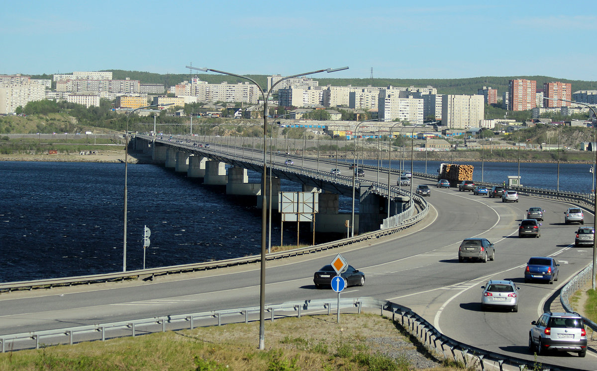 Новый мост через р.Колу в Мурманск - Светлана Кажинская