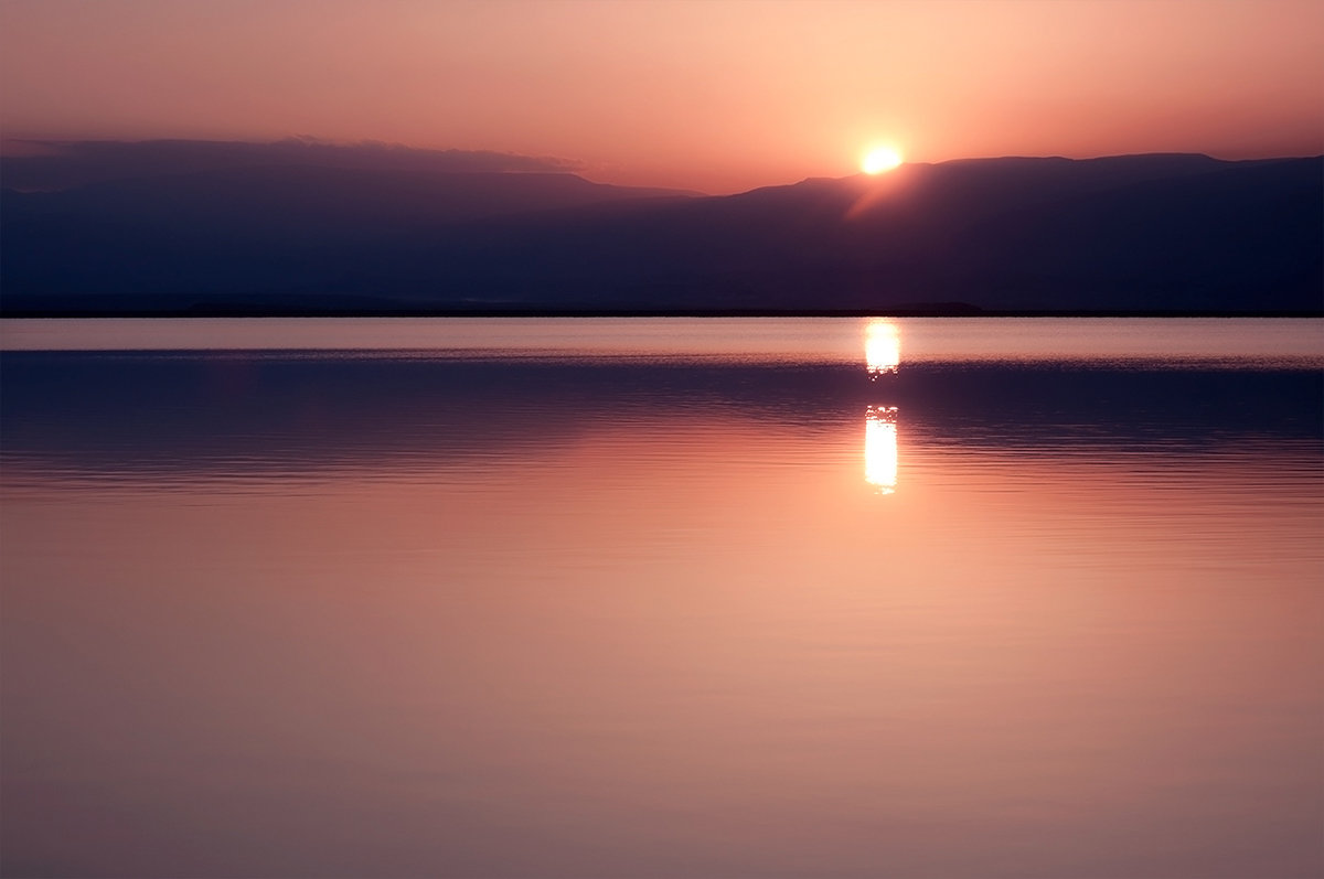 Восход солнца над Мертвым морем - Юрий Вайсенблюм