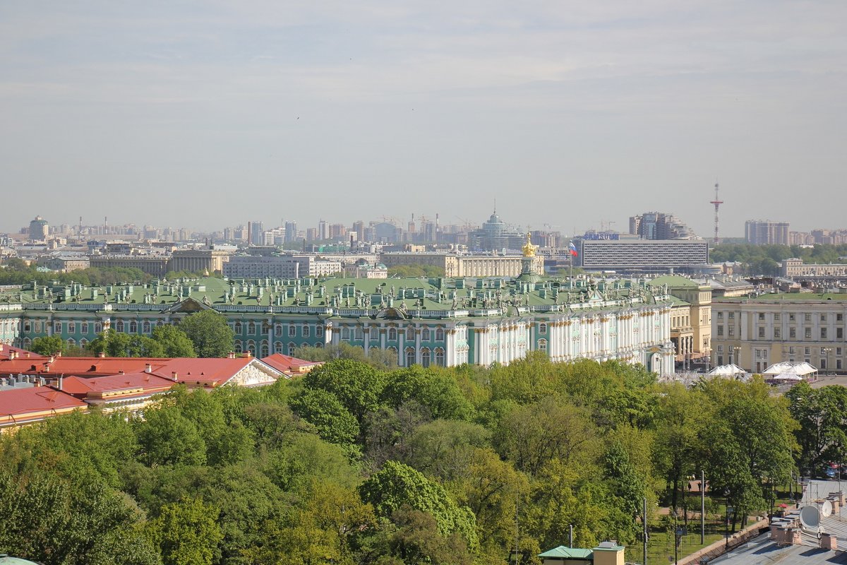 Санкт-Петербург с Исаакиевского собора - vasya-starik Старик