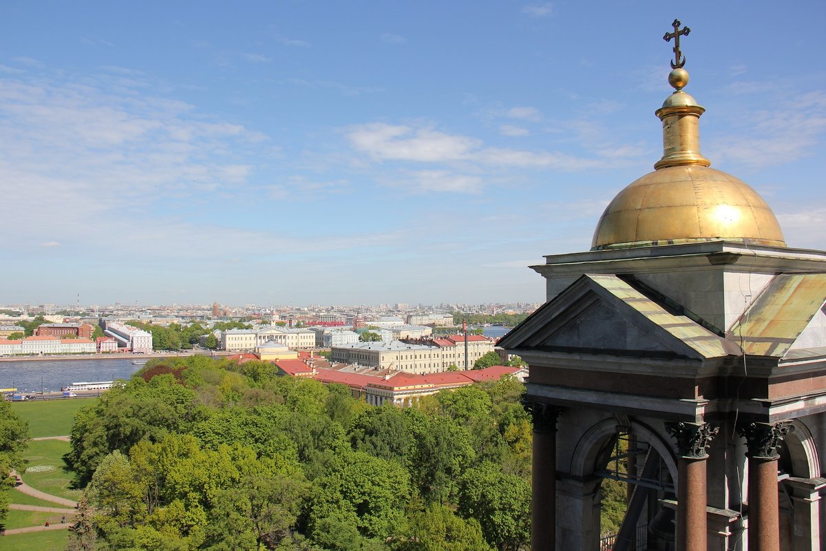 Санкт-Петербург с Исаакиевского собора - vasya-starik Старик
