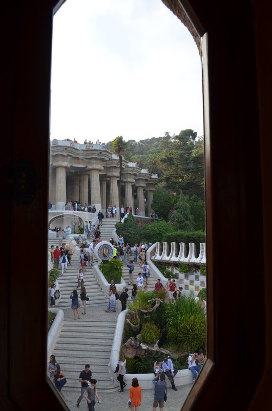 Парк Гуэль (Parque Güell) - Таня Фиалка