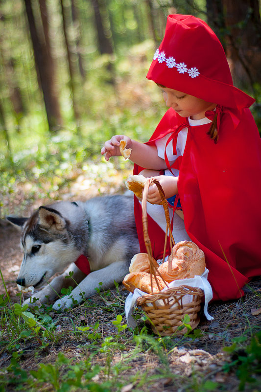 Красная шапочка и няшный волк - Юлия Fox