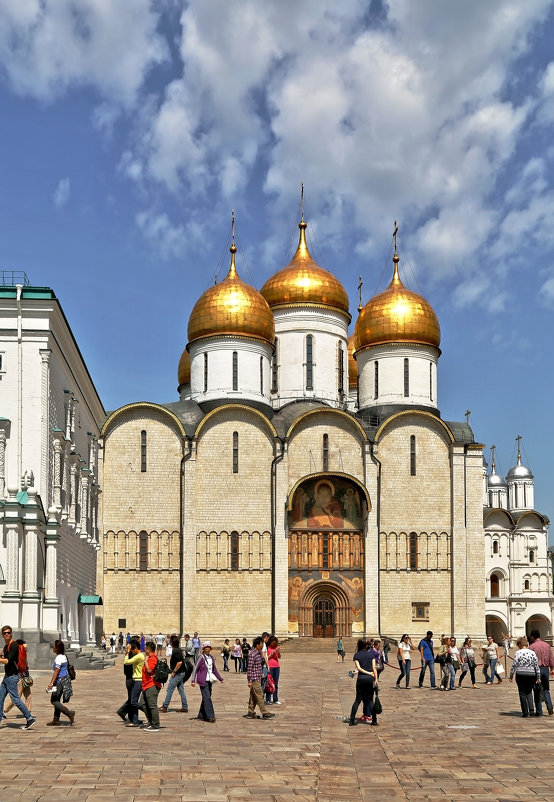 Соборная площадь Московского Кремля. Успенский собор - Alexandr Zykov 