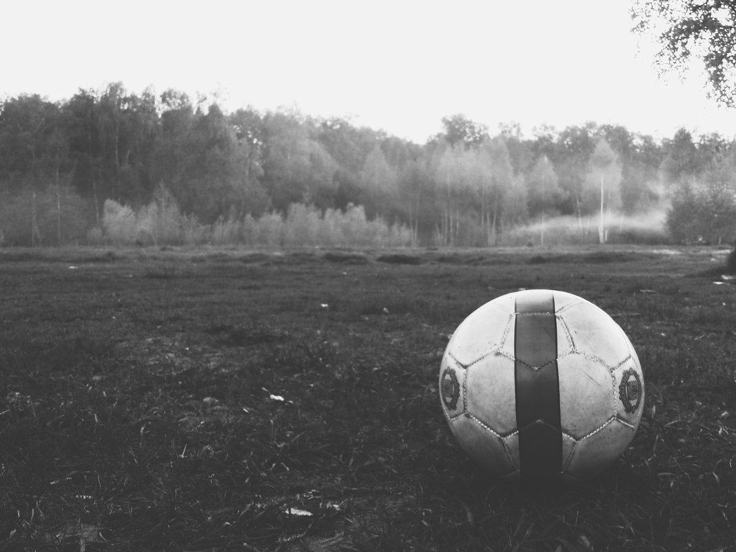 Lonely football - Daria Snow