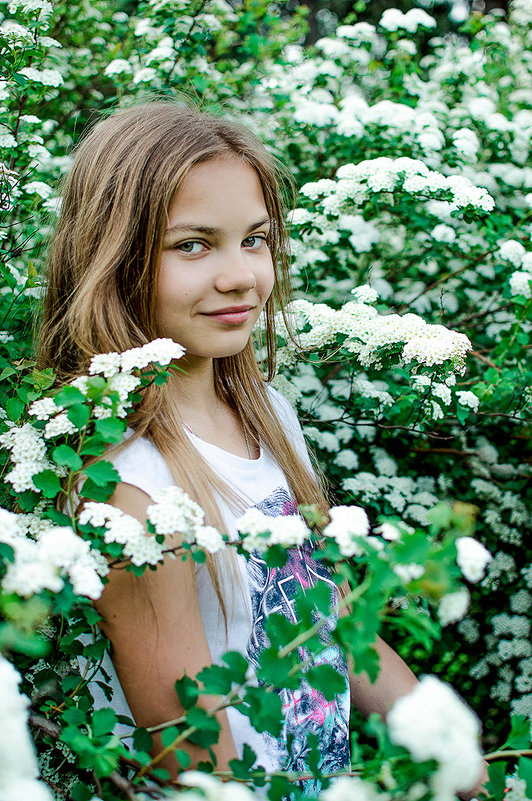 Портрет юной девочки - Мария Фадеева
