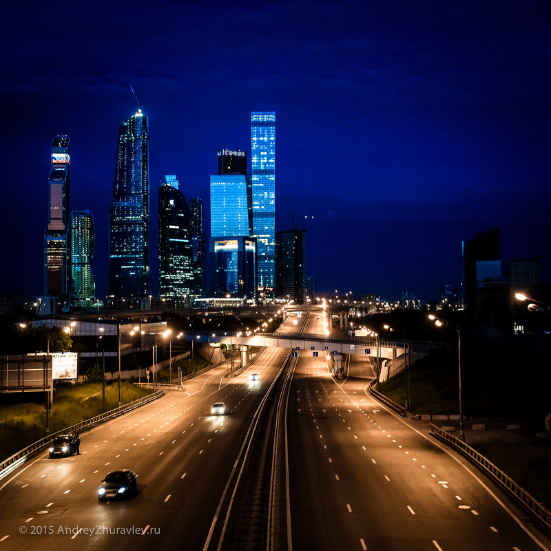 Evening in Moscow - Фотограф Андрей Журавлев